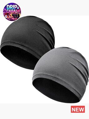Cooling Skull Caps, Breathable 3D Mesh Sweat Wicking Running Hat for Cycling